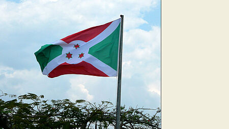 Flagge Burundis