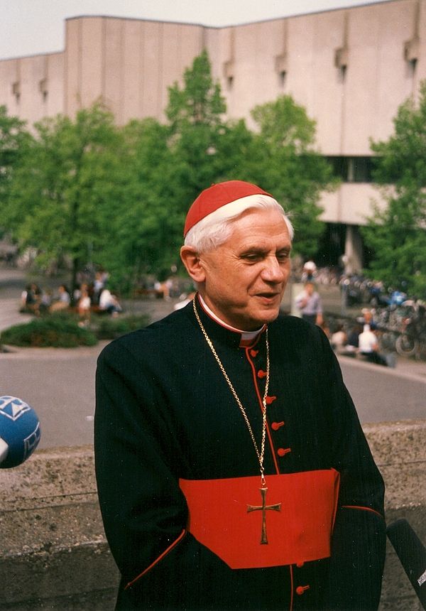 Foto von Kardinal Ratzinger