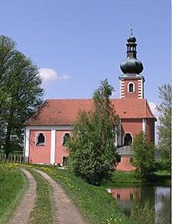 Wieskirche "Zum gegeißelten Heiland" Moosbach/Opf.