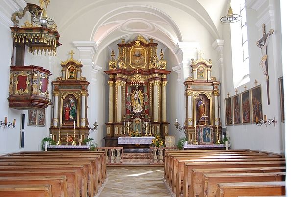 Wallfahrtskirche Maria Hilf in Siegenhofen