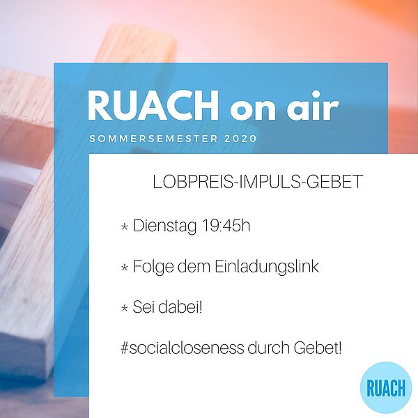 RUACH on air