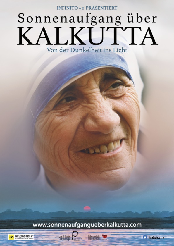 Plakat mit Mutter Teresa