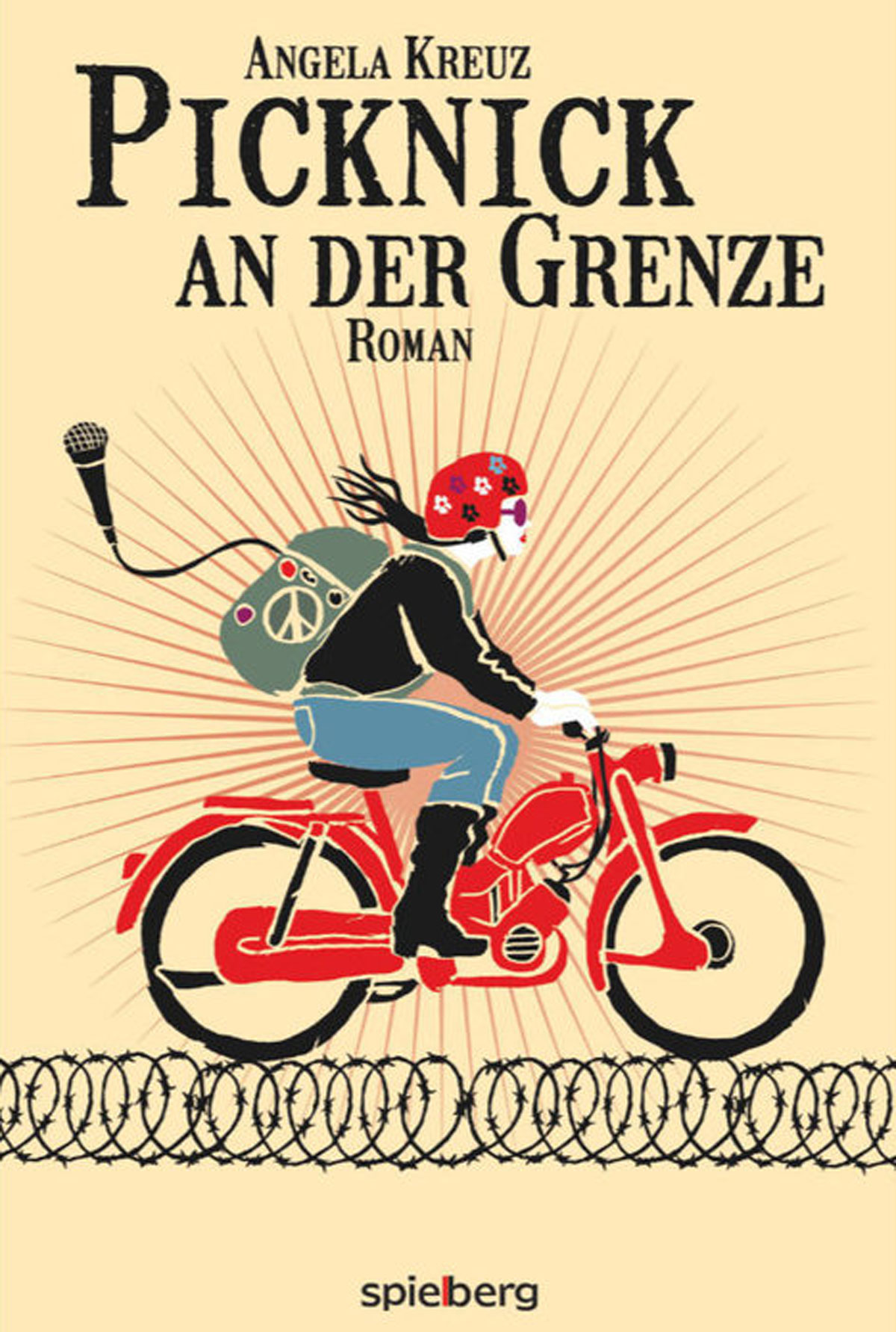 Buchcover mit einem Fahrrad