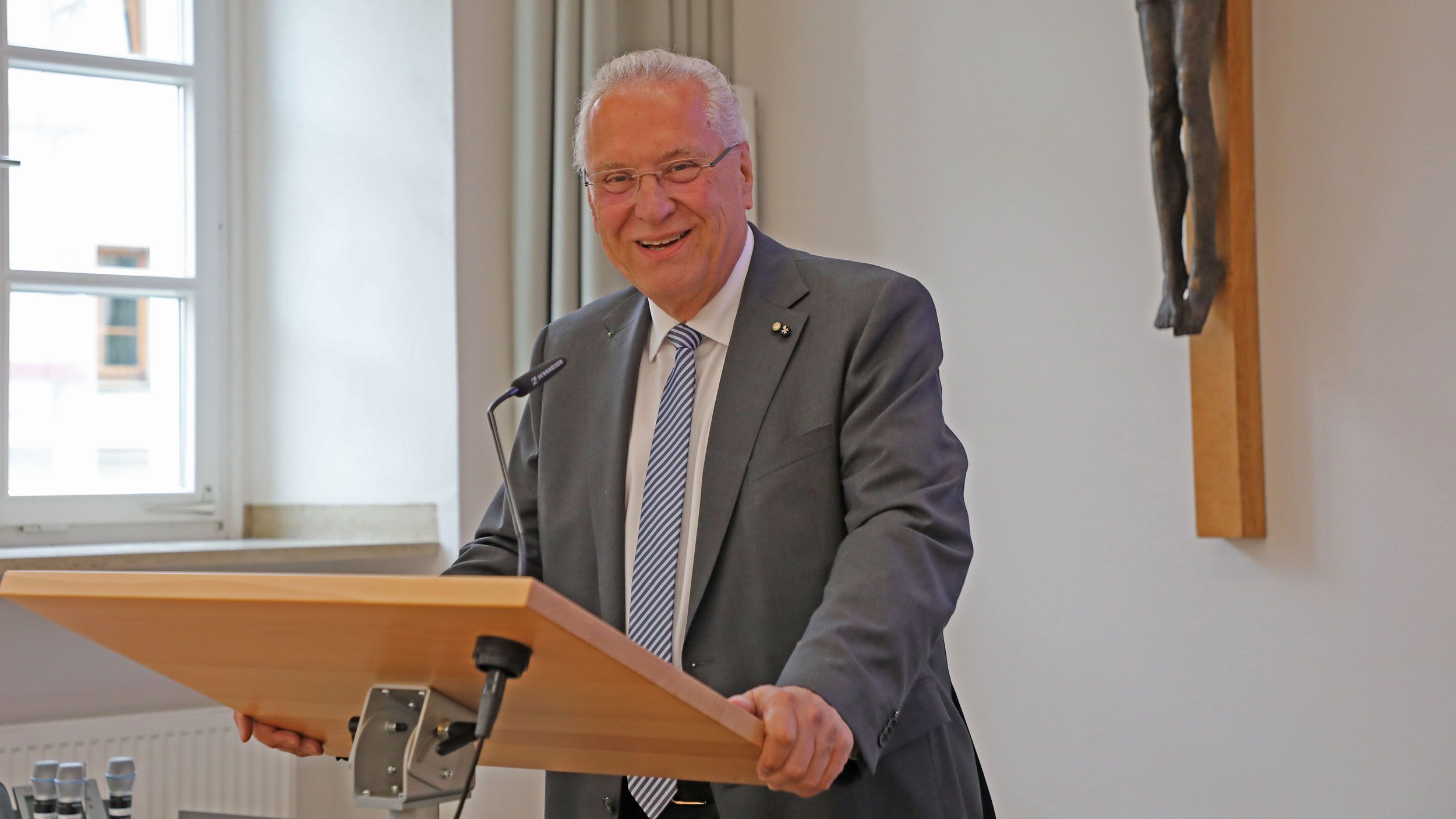 Innenminister Herrmann | © Jakob Schötz Bayerns Innenminister Herrmann