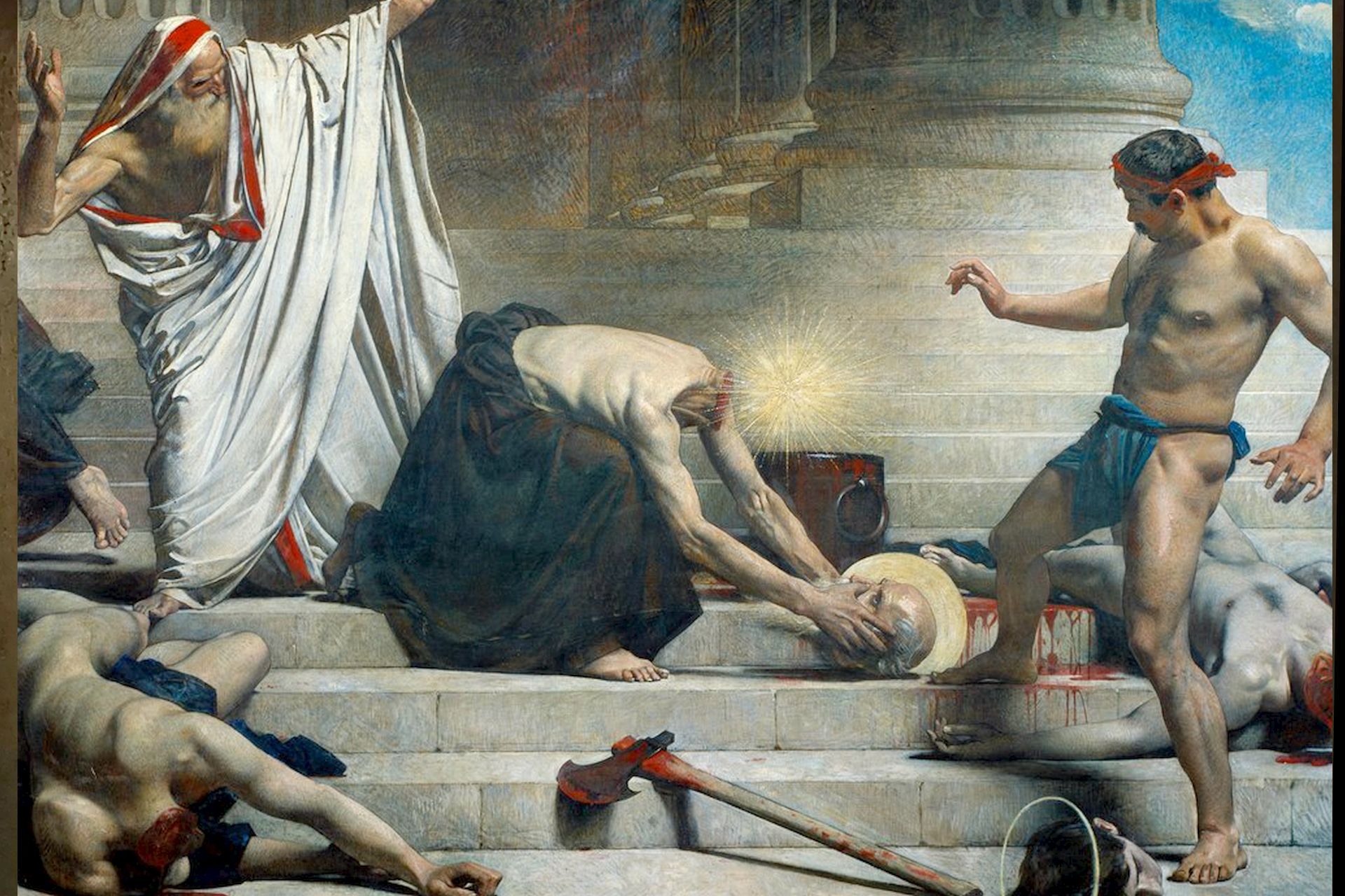 Bild DIONYSIUS: Patron gegen Kopfschmerzen