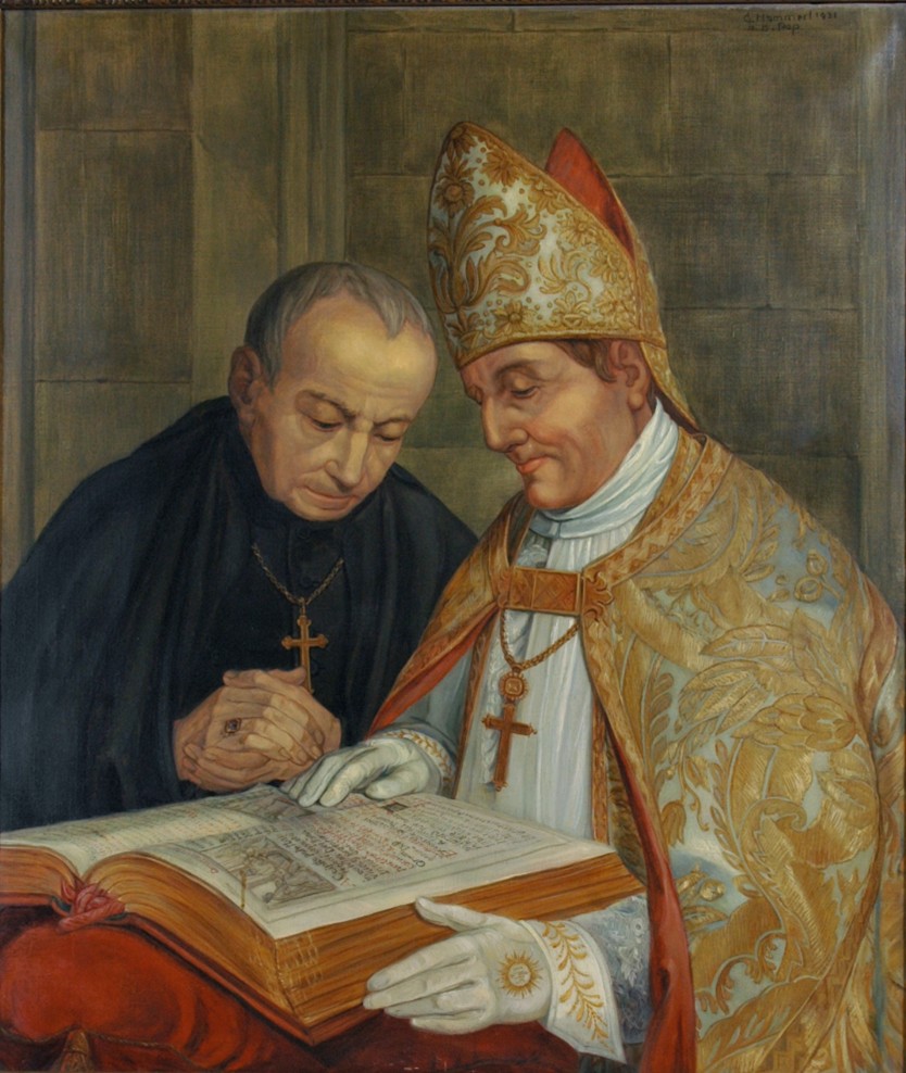 Bischof Wittmann und Bischof Sailer