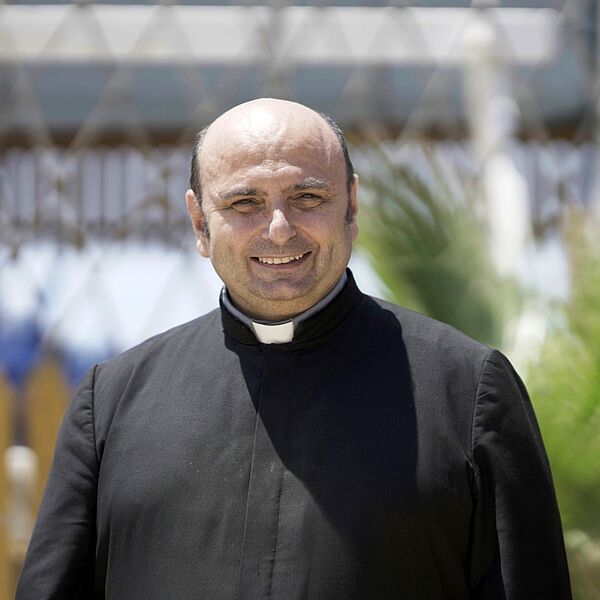 Gabriel Romanelli, Pfarrer der Gemeinde „Heilige Familie“ in Gaza-Stadt