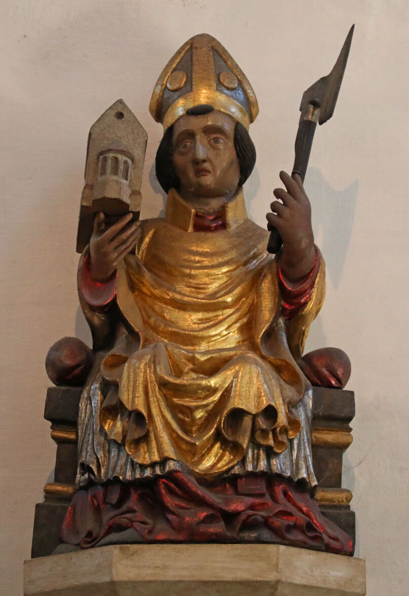 Der Heilige Wolfgang in der Basilika St. Emmeram