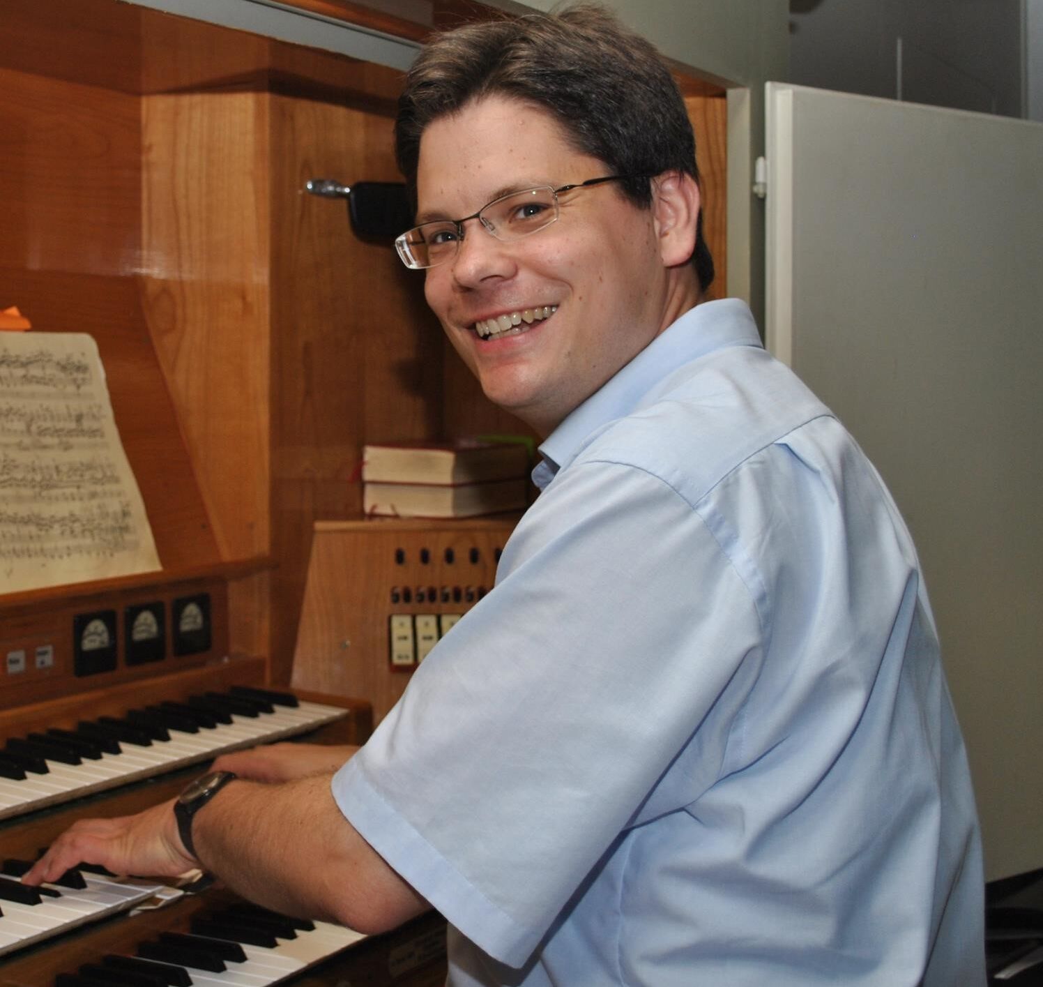 Kristian Schneider, Kantor und Organist an die St. Nikolai-Kirche in Elmshorn