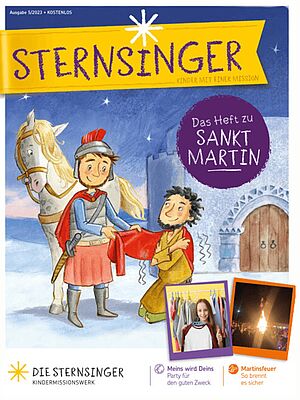 Für Schülerinnen und Schüler – Das Sternsinger-Magazin zu Sankt Martin