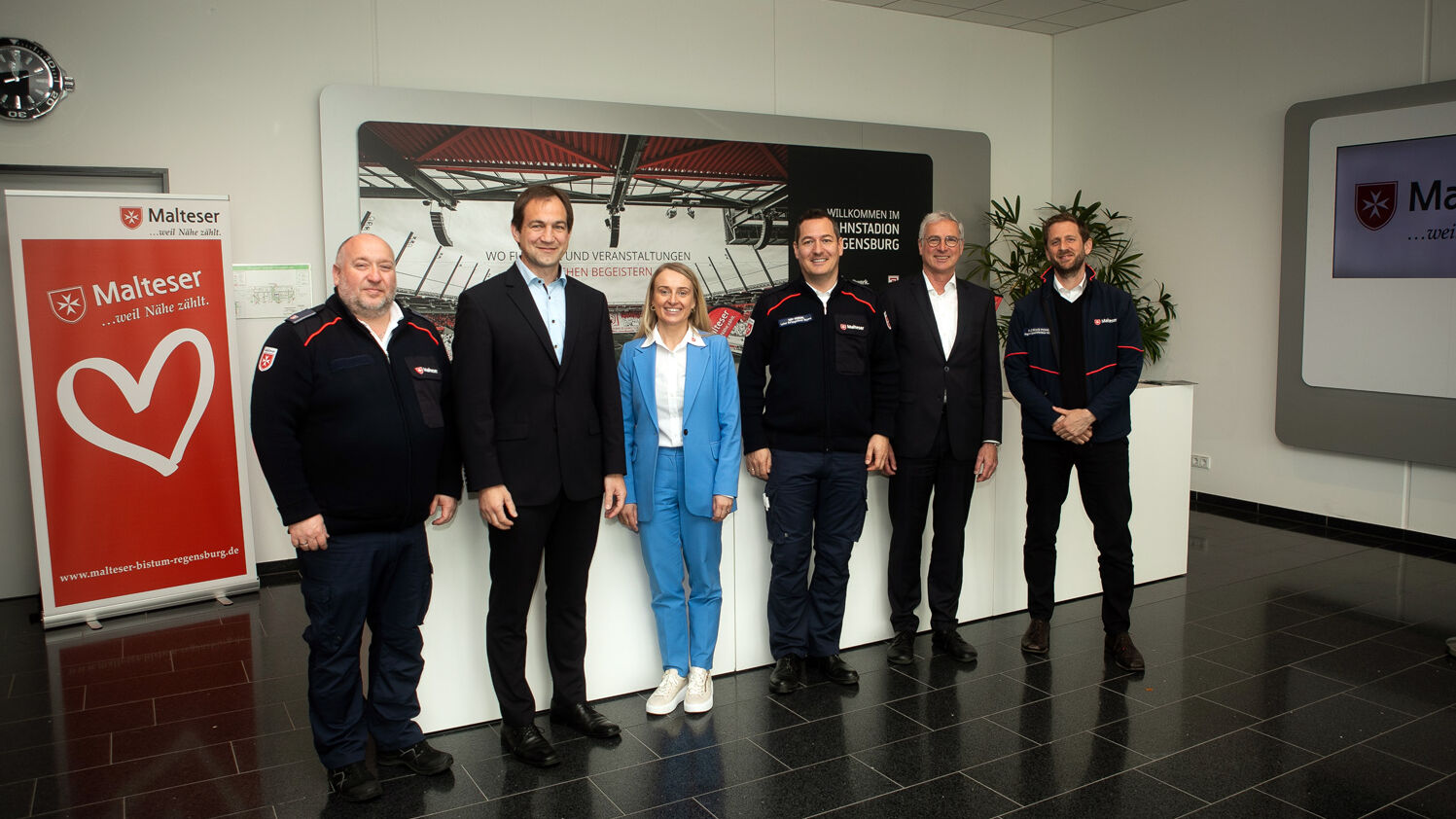 Prominente Gäste der Malteser bei ihrer Tagung Katastrophenschutz und Rettungsdienst