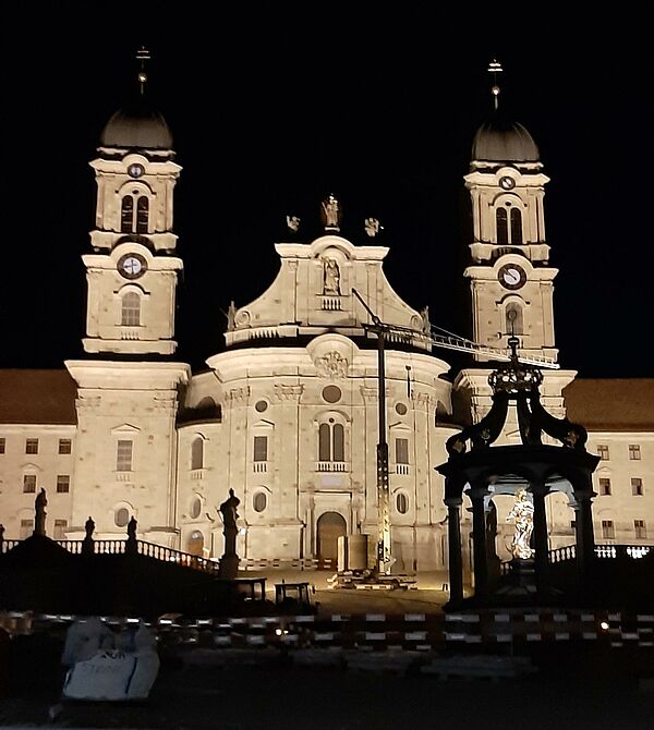 Basilika in der Nacht